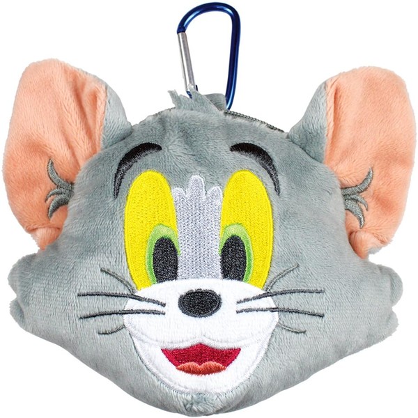 T's Factory Tom Jerry TJ-5541425TM Plush Zipper Mascot with Carabiner