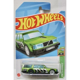 Hot Wheels Volvo 240 Drift Wagon, HW Slammed 4/5 (verde)
