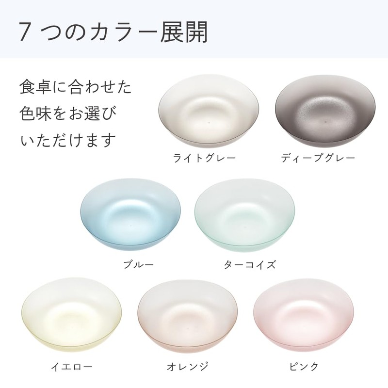 IJ Unbreakable Small Plate, Lunch Bowl, Serving Plate, 15cm (5.9