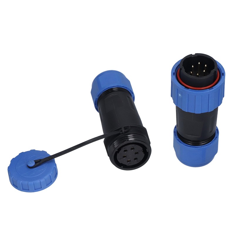Aviation Cable Connector Socket IP68 Waterproof 6 Pin 7 Pin