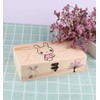 Wooden Box with Lid 25 x 15 x 8 cm,