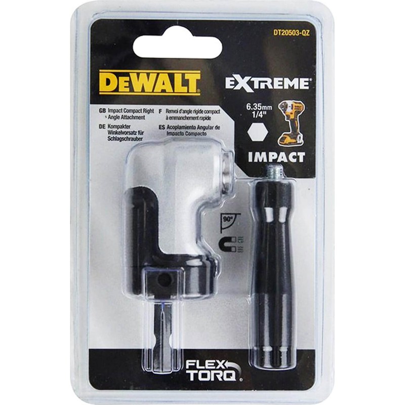 Dewalt Impact Angle Attachment for Impact Wrench DT20503 (Ultra Compact,