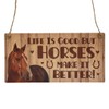 Second Ave Life is Good But Horses Make it Better