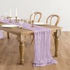 12 Pack Lavender Cheesecloth Table Runner 20 x 120 inch