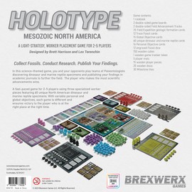 Holotype: Mesozoic North America Board Game