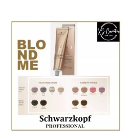 Schwarzkopf BlondMe Bond Enforcing BLONDE TONING Hair Color - Pick Your Color - APPLICATOR BLUSH