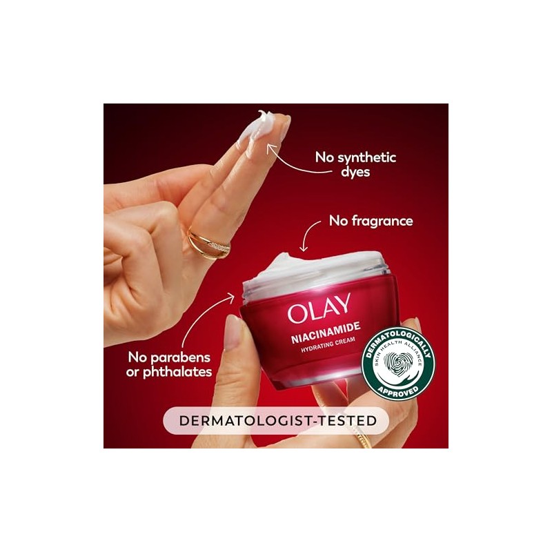 Olay Regenerist Niacinamide Peptide 24 Hydrating Face Moisturizer with Vitamin