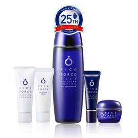 Riceforce Deep Moisture Lotion Special Set [ Toner Mini Essence Mini Cream Mini Cleansing Mini Wash Face Whitening ] Medical External Product 【First Three Shared Health Care Direct Official】