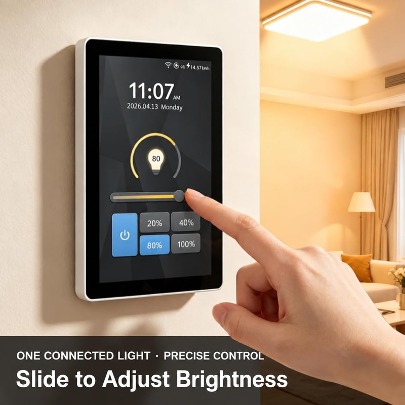 LANBON L10 Smart Dimmer Switch with 4.5" LCD Touch Screen,