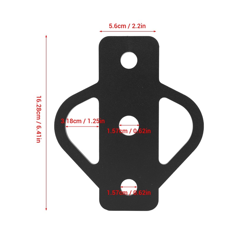 3 Way Trailer Hitch Adapter, Heavy Duty Carbon Steel Hitch