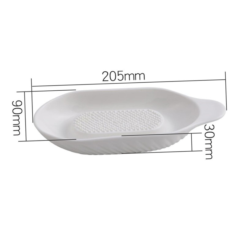 FUNOMOCYA Ceramic Garlic Mincer Manual Press for Quick Chopping Practical
