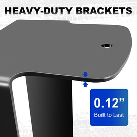 NeaLia Brush Light Guards, John Deere Tail Lights Guard Kit for 1025R 1023E 1026R 2025R, Heavy Duty Protection Bracket Compatible with JD Tractor ROPS Parts BLV10400 LVU32832 BLV10319 Replacement