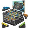 Mailfull Game Chain Triangle Chess Game Rubber Band Board Games