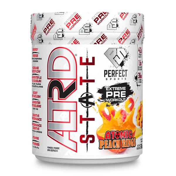 Perfect Sports Altrd State Atomic Peach Rings 40 Servings