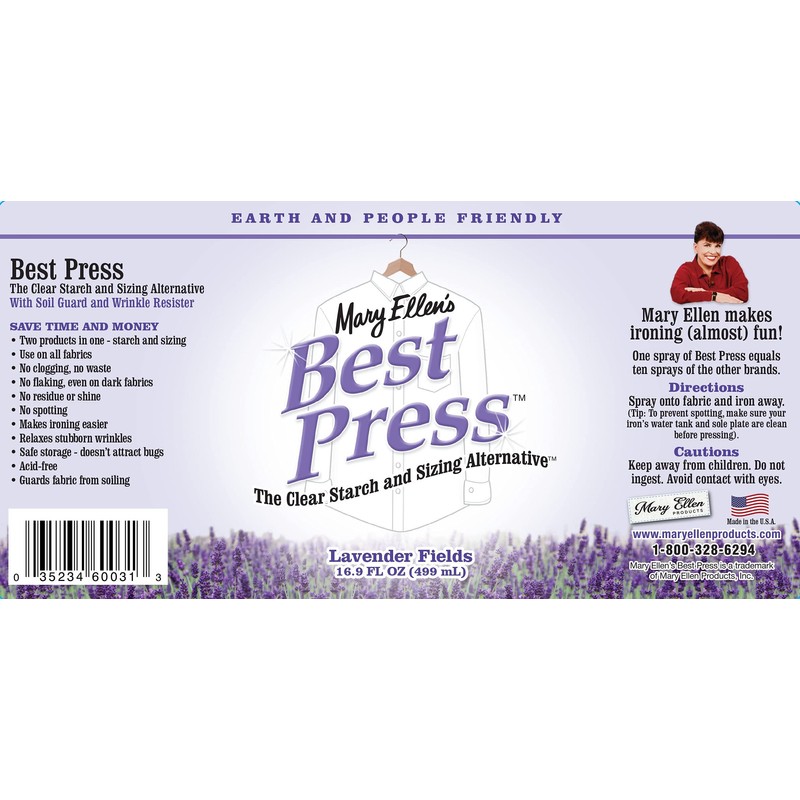 Mary Ellen Products Alt 16 Oz Starch Alternative, Lavender Fields,600BP-31