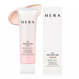 Hera [헤라][TC] 헤라 UV 프로텍터 톤업 선크림 50ml / SPF50+/PA++++[35677945] Hera UV Protector Tone-Up Sunscreen 50ml / SPF50+/PA++++ [Single option]