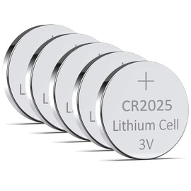 Synergy Digital Car Key Remote Batteries, Compatible with Infinity M37 (2011) Car Key Remote, (Lithium, 3V, 165mAh) Ultra High Capacity - Pack of 5 Batteries