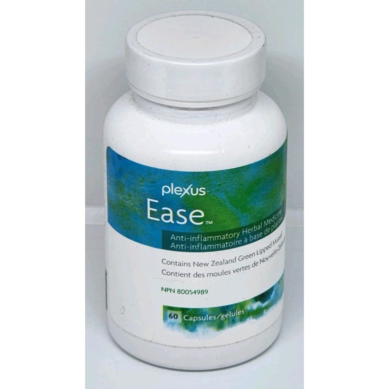 Plexus Ease Dietary Supplement 60 Capsules New Factory Sealed Bottle