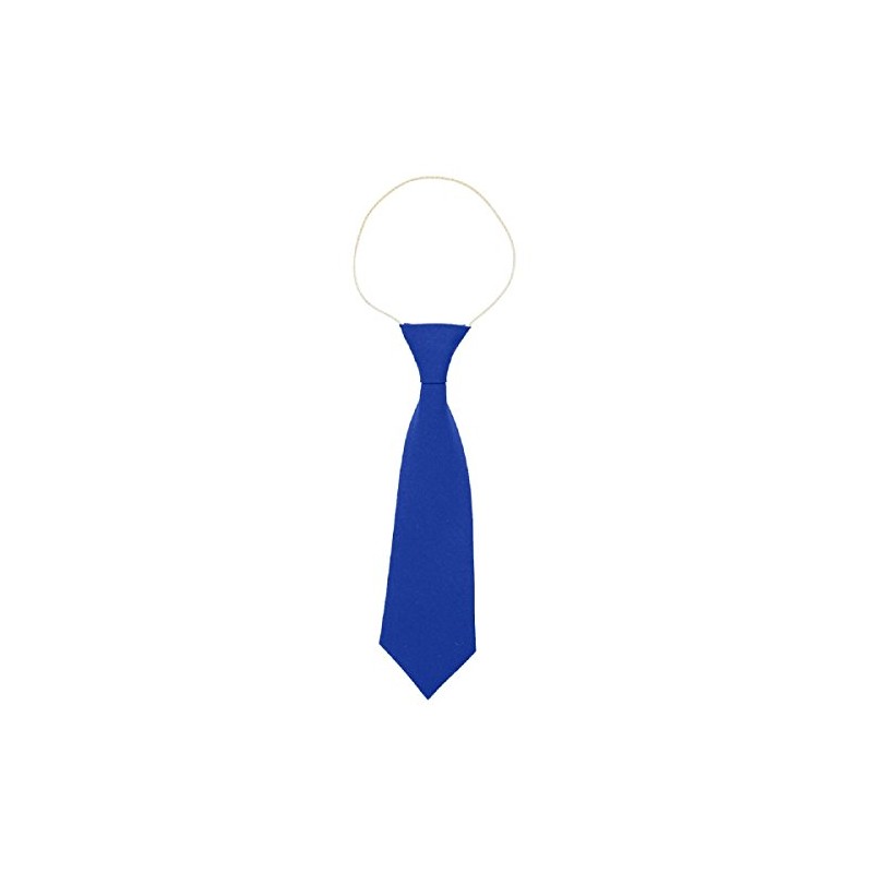 Royal Blue Elasticated School Tie suitable for Infant/Junior school.