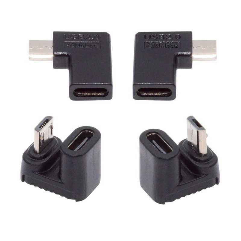 chenyang 4 Pack Micro USB 2.0 Connector Micro USB Male