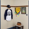 MaiQidd Championship Ring Display Case Baseball Softball Ring Holder (light
