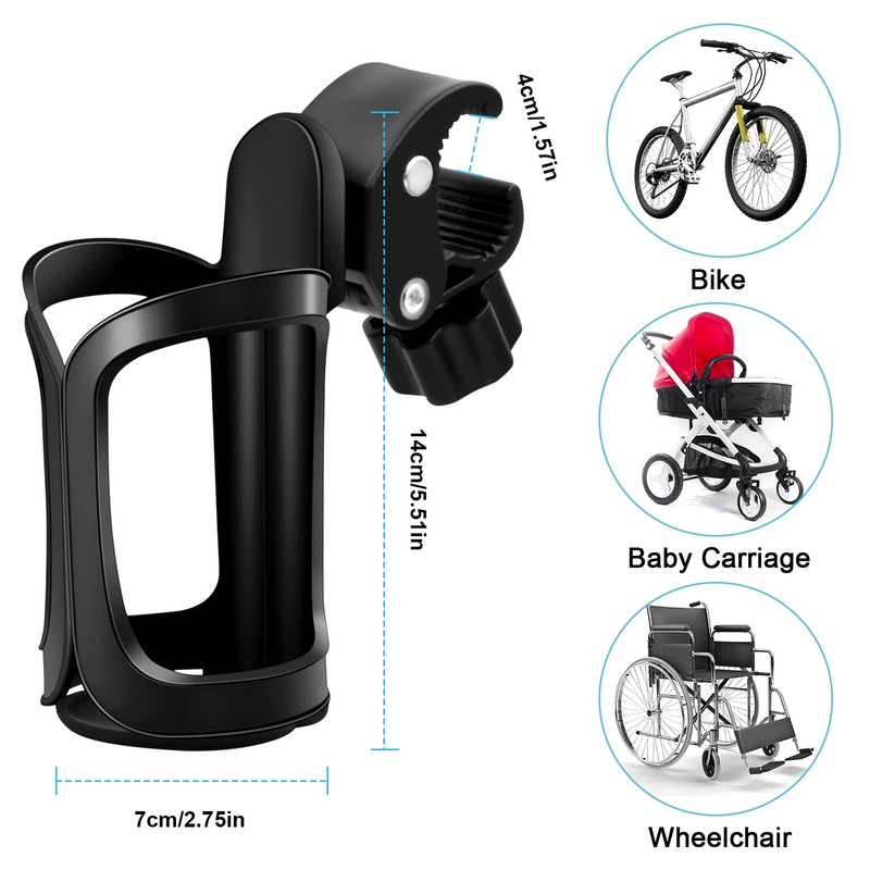 Bike Water Bottle Holder Cage Holder, Universal Bicycle Cup Holder,