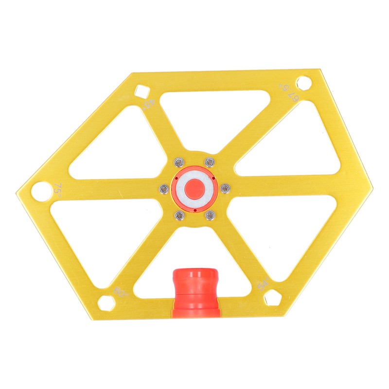 Woodworking Angle Ruler Hex Magnetic Aluminum Alloy Table Saw Adjustment