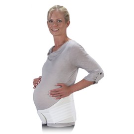 Bilt-Rite Mastex Health 8 Inch Mesh Maternity Support, White, Medium