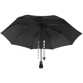 EuroSCHIRM Light Trek Automatic Umbrella, Black