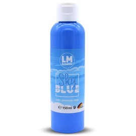 LM-Kreativ Acrylic Paint 150ml - Sky Blue - High Coverage Acrylic Paint Perfect for Artists and Hobby Painters Ideal as Wood Paint or for Painting Paper & Canvas
