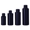 NANSHINE 10pcs 30ml(1oz) Black Plastic Squeeze Dispensing Bottles Glue Bottle