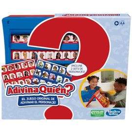 Hasbro Gaming Adivina Quién? - El Juego Original de adivinar el Personaje - Juego de Mesa para niños - Fácil de Montar, para 2 Jugadores, + 6 años