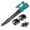 Cordless Leaf Blower Vacuum Handheld Electric Leaf Blower W/2 Battery