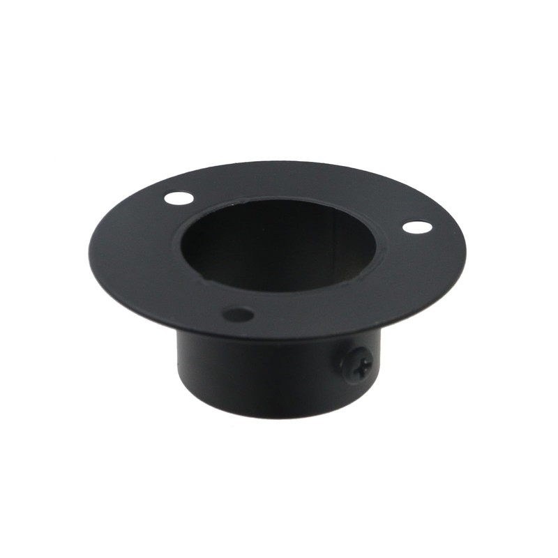 Wealrit 4 Pcs Round Post Bases Stainless Steel Flange Anchor