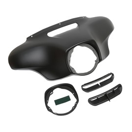 XMT-MOTO Matte Black Front Outer Fairing fits for Harley-Davidson Electra Glide, Street Glide, Ultra Limited and Tri Glide 2014-later