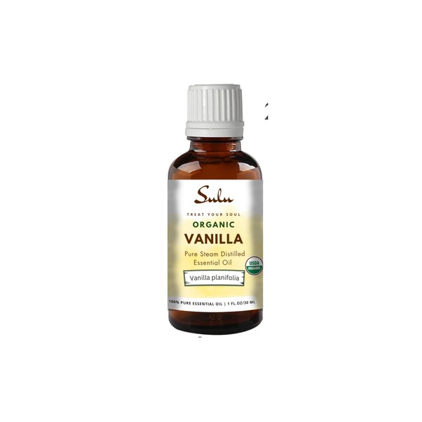 USDA Certified Organic 100% Pure Steam Distilled Essential Oils for