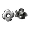 T Nuts Four Pronged Tee Nuts Zinc Plated Steel Anchors