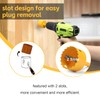 90mm Hole Saw, HSS Bi-Metal Hole Cutter with Drill Bit