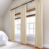 100% Blackout Shield Pinch Pleated Curtains 108 Inches Long, 100%