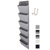 COMPONO Over The Door File Organizer,Wall Mounted Hanging File Folder