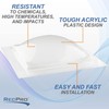 RecPro RV Skylight Outer Dome | 14" x 14" Universal
