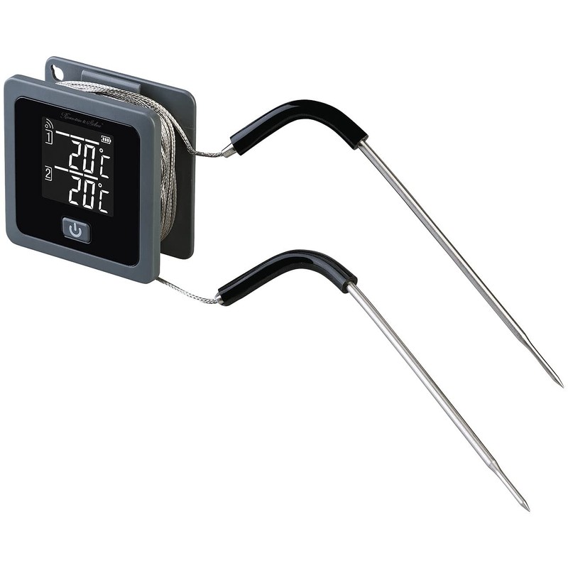 Rosenstein & Söhne Oven Thermometer: Smart Grill & Roasting Thermometer,