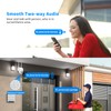 Hiseeu Pan/Tilt/Zoom Security Camera,WHD205,5MP Outdoor Wireless Surveillance Camera, Floodlights Full