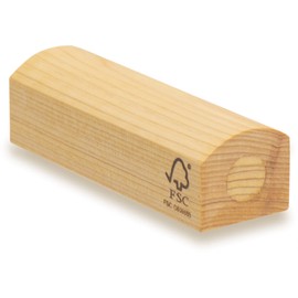 Oeagi Hinoki Wooden Paperweight Small Size (Size: Approx. 4.7 x 1.4 x 1.4 inches (12 x 4 x 3.5 cm), Weight: Approx. 7.1 oz (200 g), Domestic Cypress, FSC Certified
