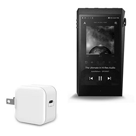 BoxWave Charger Compatible with Astell & Kern A&Ultima SP2000T - PD GAN miniCube (30W), 30W Tiny PD GAN Type-C Wall Charger - Winter White