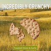 Sesmark Gluten Free Rice Thins Toasted Onion & Garlic -