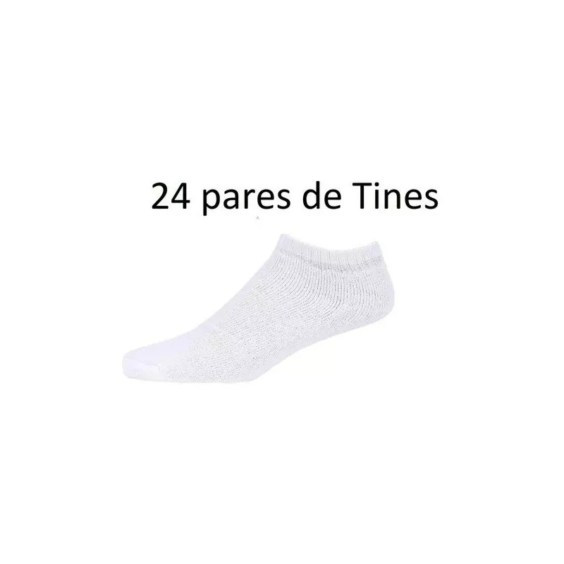 WS Tines Paquete 24 Pares 100% De Algodón Garantizado