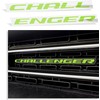 Reflective Concepts Challenger Grille Emblem Overlay Decal - 2015-2023 Challenger