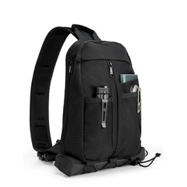 VIPERADE UGS1 Sling Bag Organiser Men's Shoulder Bag, Small EDC Tactical Shoulder Bag, Chest Bag, Mini Backpack, Crossbody Bag for Travel, Hiking, Outdoor, Sports, Daily Use