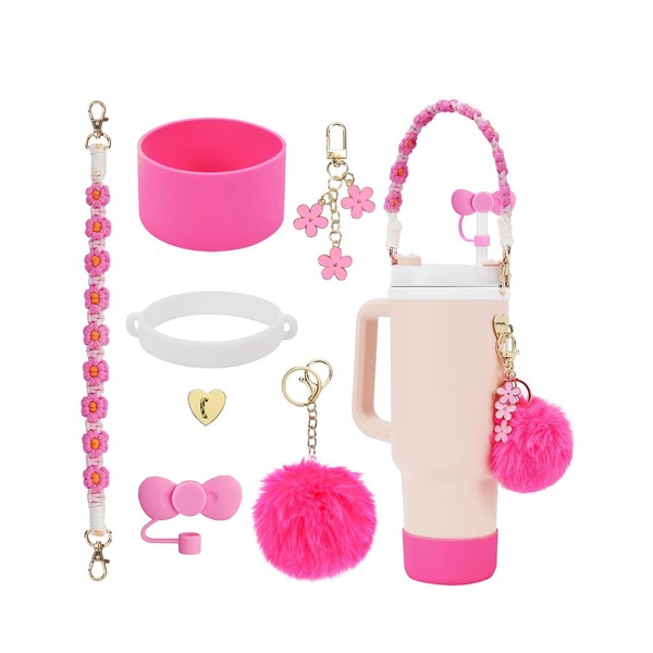 Solisifime Cup Accessories Set, Silicone Spill-Proof Stopper Set for Woman